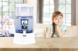 Zazen Alkaline Water System - BPA Free Plastic Bottom Tank